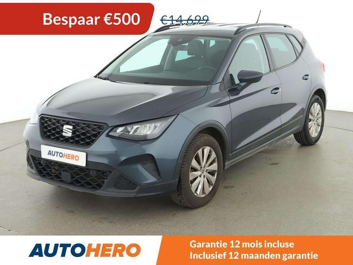 SEAT Arona 1.0 TSI Style (bj 2022), Auto's, Seat, Te koop, Arona, ABS, Achteruitrijcamera, Adaptive Cruise Control, Airbags, Airconditioning