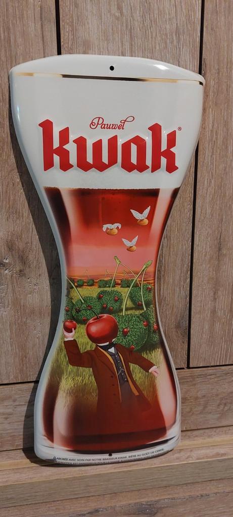 Reclamebord (Pauwel) Kwak, Verzamelen, Merken en Reclamevoorwerpen, Nieuw, Reclamebord, Ophalen of Verzenden