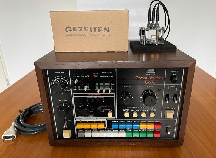 Roland CR-78 met Compusync-78 Midi Interface, Muziek en Instrumenten, Drumcomputers, Gebruikt, Roland, Ophalen
