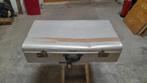 Vintage aluminium reiskoffer, Antiek en Kunst, Ophalen