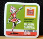 sous bock stella artois carnal eupen 1974 (sb23), Enlèvement ou Envoi, Comme neuf, Sous-bock, Stella Artois