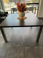 Keukentafel 1.40m   x 1.40 m   77 cm hoog, Huis en Inrichting, Tafels | Eettafels, Ophalen, Gebruikt, 100 tot 150 cm, 100 tot 150 cm