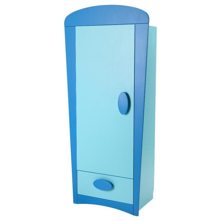 Meubelen kinderkamer mammut blauw, Kinderen en Baby's, Kinderkamer | Commodes en Kasten, Gebruikt, Ophalen