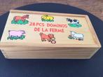 Jeu de dominos  en bois : animaux de la ferme, Enfants & Bébés, Enlèvement ou Envoi