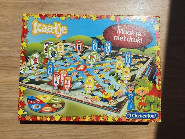 Spel kaatje maak je niet druk, Hobby en Vrije tijd, Gezelschapsspellen | Bordspellen, Zo goed als nieuw, Een of twee spelers, Drie of vier spelers