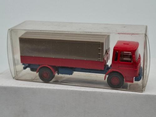 MAN bakwagen met huif - Wiking 1/87, Hobby en Vrije tijd, Modelauto's | 1:87, Zo goed als nieuw, Bus of Vrachtwagen, Wiking, Ophalen of Verzenden