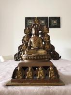 bronzen buddha beeld, Antiek en Kunst, Ophalen