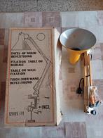 Vintage vouwbare bureaulamp - ongebruikt, Huis en Inrichting, Lampen | Tafellampen, Ophalen, Zo goed als nieuw