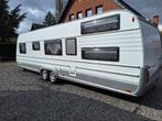 Tabbert da vinci 700kd, Caravans en Kamperen, Rondzit, Tabbert, Frans bed, Particulier