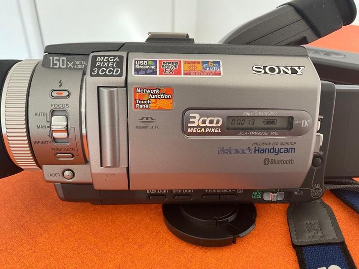 SONY DCR-TRV950E, Audio, Tv en Foto, Fotocamera's Digitaal, Zo goed als nieuw, Sony, Ophalen of Verzenden