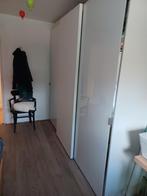 Verkoop kleerkast 3 schuifdeuren, Huis en Inrichting, Kasten | Kleerkasten, Ophalen, Glas