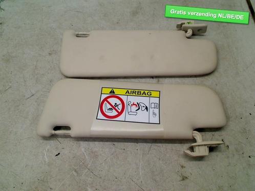 ZONNEKLEP set Fiat 500 (312) (01-2007/12-2012), Auto-onderdelen, Interieur en Bekleding, Fiat, Gebruikt