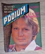 PODIUM 11 mars 1978 - L'ADIEU à CLAUDE FRANCOIS, Ophalen of Verzenden, Gebruikt, Boek, Tijdschrift of Artikel