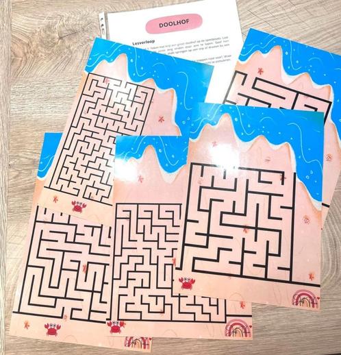 Zomer - doolhoven, Kinderen en Baby's, Speelgoed | Educatief en Creatief, Nieuw, Puzzelen, Ontdekken, Ophalen