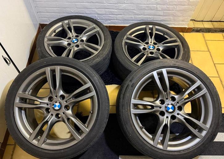Originele bmw m 400 breedset velgen + sensoren zeer goede st, Auto-onderdelen, Banden en Velgen, Ophalen