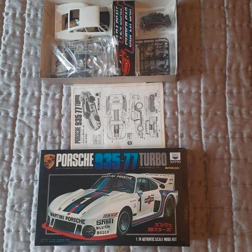 NITTO kit : PORSCHE 935-77 TURBO 1/24 VINTAGE, Hobby en Vrije tijd, Modelbouw | Auto's en Voertuigen, Zo goed als nieuw, Auto