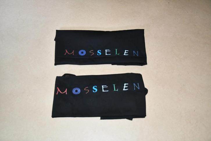 2 grote zwarte schorten, Huis en Inrichting, Keuken | Textiel, Nieuw, Schort, Zwart, Ophalen of Verzenden