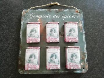 Vintage - look kruidendoosjes beschikbaar voor biedingen