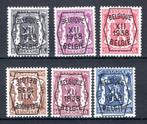 PRE399/404** MNH 1938 - Petit sceau de l'état XII surcharge, Timbres & Monnaies, Enlèvement ou Envoi, Non oblitéré, Neuf