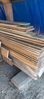 Eiken houten planken en balken, Doe-het-zelf en Bouw, Hout en Planken, Balk, Zo goed als nieuw, Ophalen, Eiken