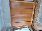 vintage kleerkast en nachtkastje en kast met spiegel, Ophalen, Gebruikt