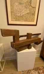 Statue cubiste Robert De Winne, chien cubisme 1930 - 40, Antiquités & Art, Enlèvement