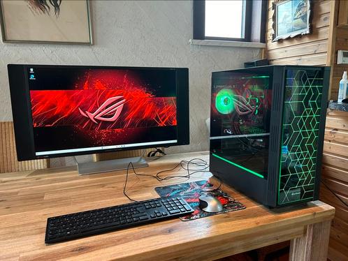 Gaming PC compleet - Core i5 - 32Gb DDR4 - 32’’ monitor, Computers en Software, Desktop Pc's, Zo goed als nieuw, SSD, Gaming, Ophalen of Verzenden