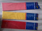 Crêpepapier geel-rood-roze, Hobby en Vrije tijd, Ophalen of Verzenden, Nieuw, Overige typen