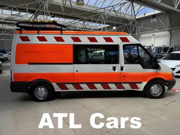 Ford Transit 2.0DIESEL | DUBBELE CABINE | LICHTE VRACHT, Auto's, Voorwielaandrijving, Gebruikt, 4 cilinders, Wit