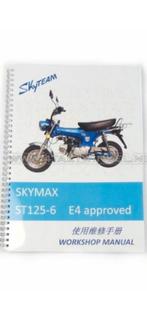 Ik zoek handleiding skyteam dax 125cc Netherlands, Ophalen, Zo goed als nieuw