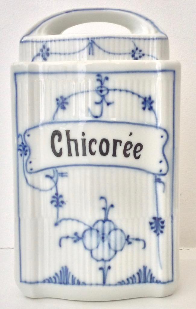 Kopenhagen chicorei voorraadpot - copenhagen, Antiek en Kunst, Antiek | Keramiek en Aardewerk, Ophalen of Verzenden