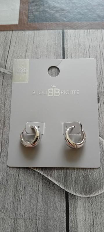 Boucles d'oreilles en argent, Enlèvement ou Envoi, Comme neuf