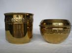 koperen potjes, Antiek en Kunst, Ophalen, Koper