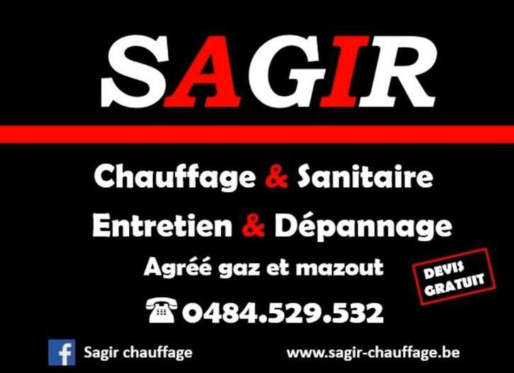 Chauffagiste pro Châtelineau, Doe-het-zelf en Bouw, Verwarming en Radiatoren, Radiator, Ophalen of Verzenden