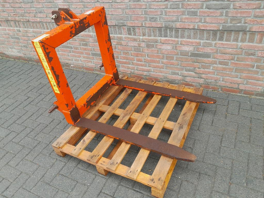 Palletdrager voor Tractor, Ophalen, Gebruikt