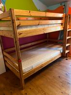 FLEXA CLASSIC stapelbed compleet, met boxspring, ladder, Ophalen, Stapelbed