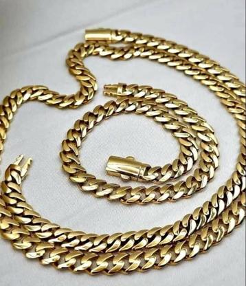 Gouden ketting 18k.  beschikbaar voor biedingen
