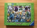 Ravensburger Minecraft puzzel 1000 st - nieuw, Ophalen of Verzenden, 500 t/m 1500 stukjes, Nieuw, Legpuzzel