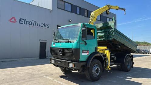 Mercedes-Benz SK 1722 (4X4 / LAMES / GRAND PONT / GRUE / TRE, Auto's, Vrachtwagens, Bedrijf, Te koop, 4x4, ABS, Open dak, Mercedes-Benz