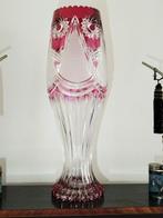 Très grand vase Val Saint Lambert 50cm, Antiquités & Art, Enlèvement ou Envoi