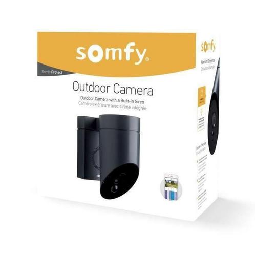 Somfy Outdoor Camera (gris anthracite), TV, Hi-fi & Vidéo, Caméras de surveillance, Neuf, Caméra extérieure, Enlèvement ou Envoi