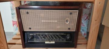 Lampenradio met platendraaier , niet werkend, Enlèvement