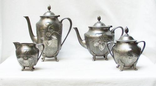 Service à café et à thé - Gerhardy., Antiquités & Art, Antiquités | Services (vaisselle) complet, Enlèvement ou Envoi