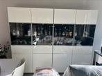 Ikea besta kasten 2 stuks, Huis en Inrichting, Ophalen, Frisse look, Gebruikt, 100 tot 150 cm