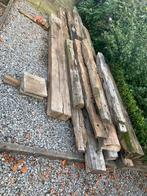 Lot eiken balken uit hoeve van 1860, Ophalen