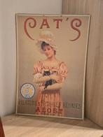 Cats filature aalst alost karton reclame, Enlèvement ou Envoi