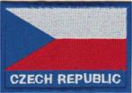 Tsjechië vlag stoffen opstrijk patch embleem #1, Verzenden, Nieuw