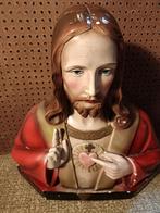 Beeld Jezus heilig hart, Antiek en Kunst, Antiek | Religieuze voorwerpen, Ophalen of Verzenden