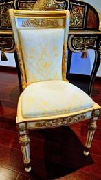 Versace Home “Vanitas” fauteuil licht beige, geel.., Ophalen