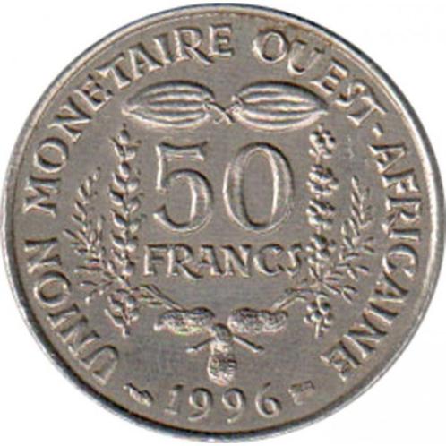 West-Afrika (BCEAO) 50 frank  1996, Postzegels en Munten, Munten | Afrika, Losse munt, Overige landen, Ophalen of Verzenden